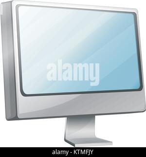 Abbildung: computer monitor Desktop Stock Vektor