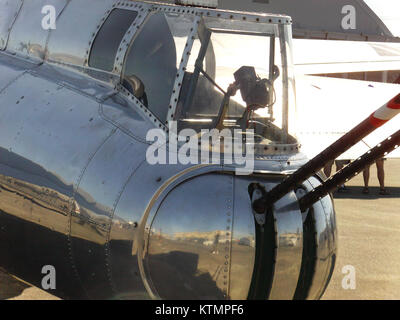Die B17e ist eine Variante der B-17 Flying Fortress, eines schweren Bomberflugzeugs, das von den Vereinigten Staaten während des Zweiten Weltkriegs eingesetzt wurde. Stockfoto