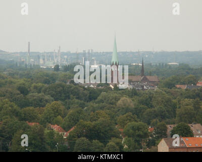 Aussicht Plattform Zeche Zollverein Essen vom 24 08 2012 Nr 1. Stockfoto