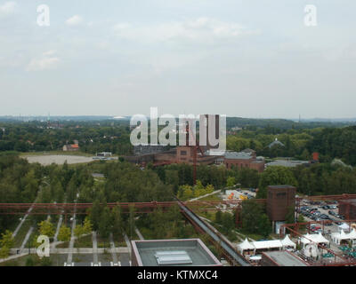 Aussicht Plattform Zeche Zollverein Essen vom 24 08 2012 NR. 4 Stockfoto