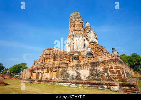 Wat Phra Ram Tempel Ayuthaya Historical Park, einem UNESCO-Weltkulturerbe in Thailand Ayuthaya, Thailand - 4. NOVEMBER 2016: Wat Phra Ram Tempel Stockfoto