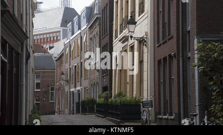 Leeuwarden, Niederlande. 10 Juni, 2017. Altstadt von Leeuwarden, der Europäischen Kulturhauptstadt 2018, 10.6.2017 | Verwendung der weltweiten Kredit: dpa/Alamy leben Nachrichten Stockfoto