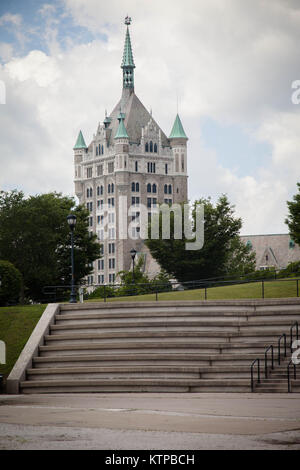 Außenansicht der State University of New York in Albany New York USA Stockfoto