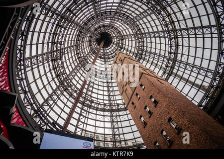 Melbourne Central Innenraum Stockfoto