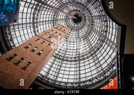 Melbourne Central Innenraum Stockfoto