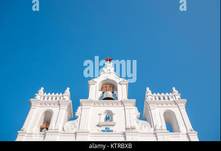 Goa, Indien - Dezember 20, 2017: Unsere Liebe Frau von der Unbefleckten Empfängnis Kirche eine der ältesten Kirchen in Goa, das aus dem Jahr 1540 bestand. Panjim (Pan Stockfoto