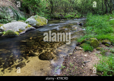 Landschaft in der Nähe von Jaraiz de la Vera Cáceres. Der Extremadura. Spanien. Stockfoto