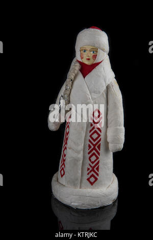 Snow Maiden aus dem zwanzigsten Jahrhundert. Stockfoto