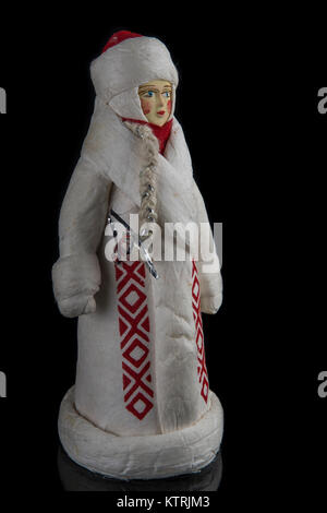 Snow Maiden aus dem zwanzigsten Jahrhundert. Stockfoto