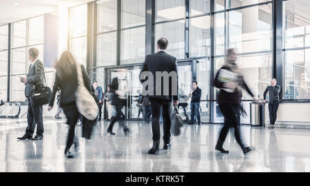Geschäftsleute Pendler zu Fuß Stockfoto