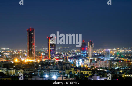 Moderne Gebäude in Abdali Bereich die neue Innenstadt von Amman Die Hauptstadt Jordaniens Stockfoto