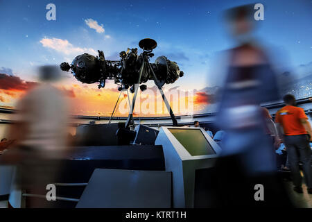 BANGKOK, THAILAND - 1. Mai: Planetarium in Bangkok, Thailand am 1. Mai 2015. Zeiss Mark IV, eine 51-jährige Projektor entladen ersetzt werden soll. Stockfoto