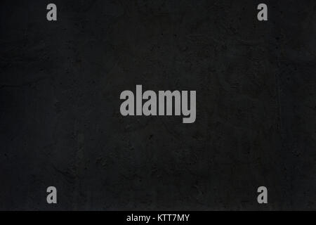 black dark concrete textured wall background Stockfoto