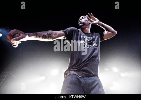Der amerikanische Rapper Method Man ist eines der ursprünglichen Mitglieder der legendären Hip Hop Kollektiv der Wu-Tang Clan. Er ist hier im Bild bei einem live Konzert bei VEGA in Kopenhagen. Dänemark 25/03 2010. Stockfoto
