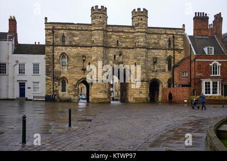 Schatzkanzler Tor in Lincoln Stockfoto