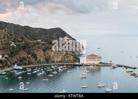 Casino in Avalon auf Catalina Island Stockfoto