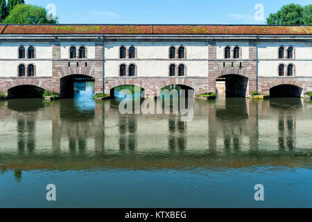 Barrage Vauban, Straßburg, Elsaß, Bas-Rhin, Frankreich, Europa Stockfoto