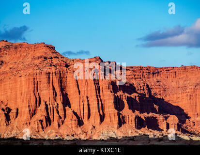 Las Coloradas Klippen, Ischigualasto Provincial Park, UNESCO-Weltkulturerbe, Provinz San Juan, Argentinien, Südamerika Stockfoto