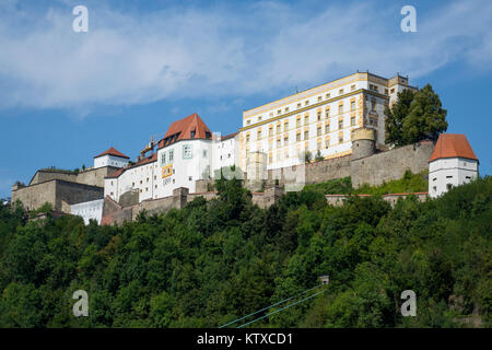 Veste Oberhaus, Passau, Niederbayern, Deutschland, Europa Stockfoto