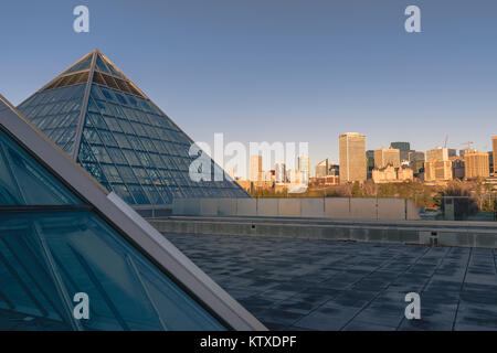 Muttart Conservatory, Edmonton, Alberta, Kanada, Nordamerika Stockfoto