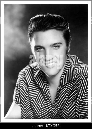 ELVIS PRESLEY '50s Vintage 1950s Hollywood Film Studio Presse Werbeportrait still von Elvis Presley Stockfoto