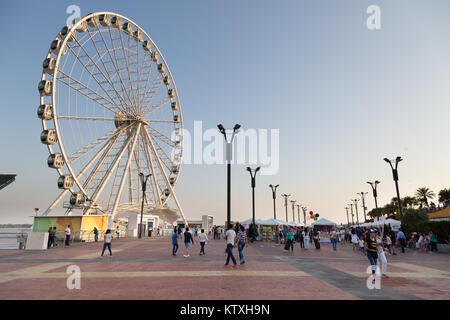 Guayaquil, Ecuador - La Perla, Guayaquil Riesenrad am Ufer oder Malecon, Guayaquil, Ecuador Südamerika Stockfoto