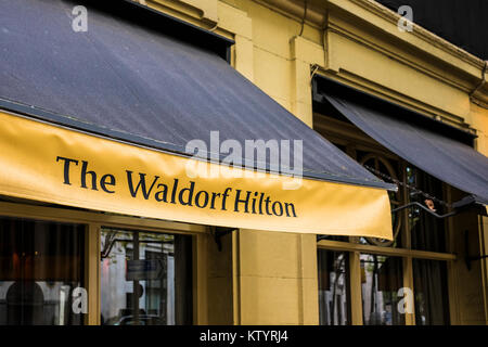 The Waldorf Hilton Aldwych, London, England, Großbritannien Stockfoto