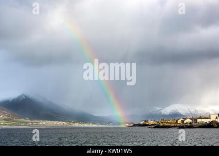 Irish Winter Szene, Valentia Island, County Kerry, Irland Stockfoto