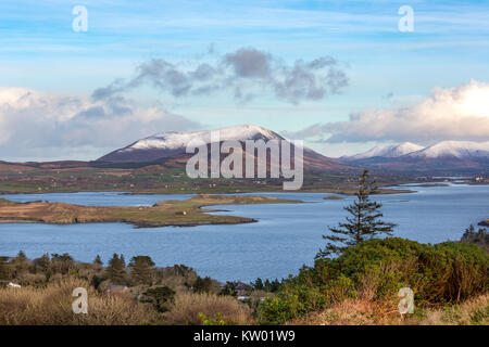 Irish Winter Szene, Valentia Island, County Kerry, Irland Stockfoto