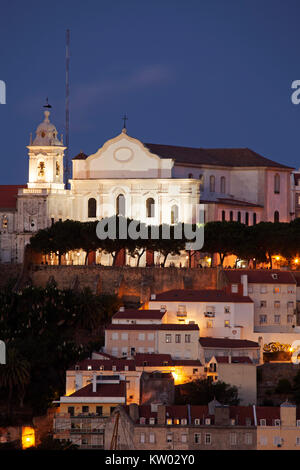 Die Kirche und das Kloster von Graca (Igreja und Convento da graca) in Lissabon, Portugal. Stockfoto