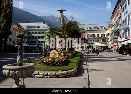 Osttirol Llenz, Hauptplatz, Hauptplatz Stockfoto