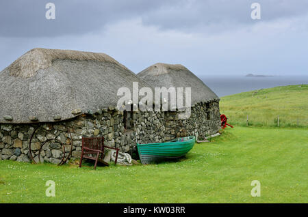 Schottland, Isle of Skye, Museum für Island von Leben auf der Halbinsel Trotternish, Schottland, Museum der Insel Leben auf der Halbinsel Trotternish Stockfoto