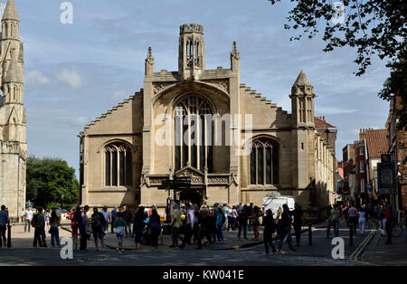 England, York, Anglikanische Kirche St. Michael le Belfrey, Anglikanische Kirche St. Michael le Belfrey Stockfoto