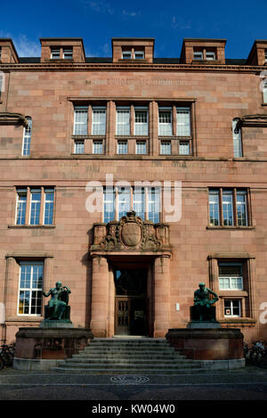 Freiburg, Albert-Ludwigs-Universität, kollegialen Gebäude 1, der Albert Ludwig Universität, Kollegiengebäude 1. Stockfoto