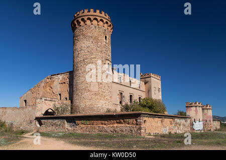 Torre Salvana in Santa Coloma de Cervello, Provinz Barcelona, Spanien. Stockfoto