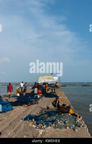 Jamestown Fischerdorf, Jamestown, Accra, Ghana Stockfoto