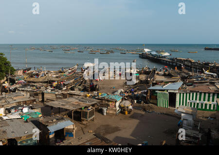 Jamestown Fischerdorf, Jamestown, Accra, Ghana Stockfoto