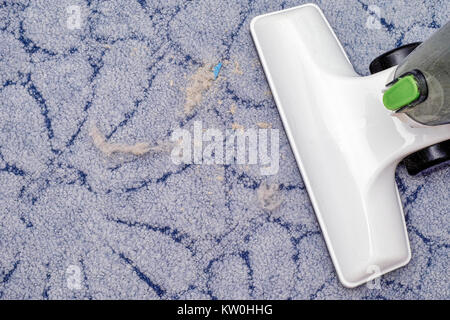 Staubsauger Staub. Close Up. Stockfoto