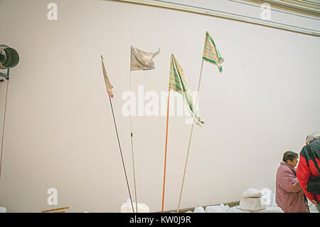 Galerie Rudolfinum, Kristof Kintera: Nervöse Bäume Ausstellung Stockfoto