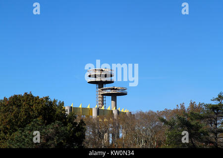 New York State Pavilion, Flushing Meadows-Corona Park, Flushing, Queens, New York City, New York, United States. Der Pavillon war für die 1964 Neue Yo gebaut Stockfoto