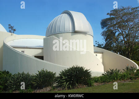 BRISBANE, Australien, 28. SEPTEMBER 2008: Planetarium an Botanischen Gärten von Brisbane, 28. September 2008, Brisbane, Australien Stockfoto