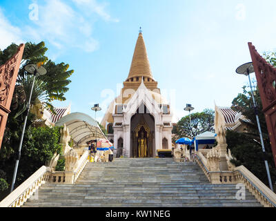 Phra Pathom Chedi Temple, Nakhon Pathom, Thailand. Stockfoto