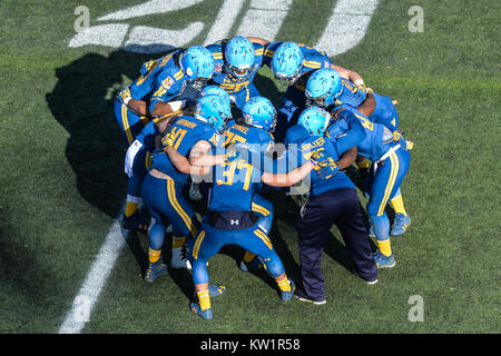 Annapolis, Maryland, USA. 28 Dez, 2017. Navy Midshipmen drängen sich vor dem Spiel bei Navy-Marine Corps Memorial Stadium in Annapolis, Maryland, statt. Credit: Amy Sanderson/ZUMA Draht/Alamy leben Nachrichten Stockfoto