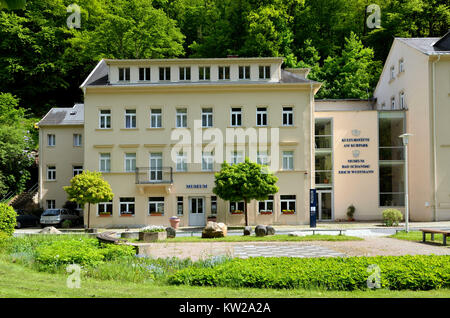 Elbsandsteingebirge, Bad Schandau, Erich Wustmann Museum, Bad Schandau, Erich Wustmann Museum Stockfoto