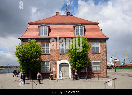 Wismar, Baumhaus im alten Hafen, Baumhaus im Alten Hafen Stockfoto