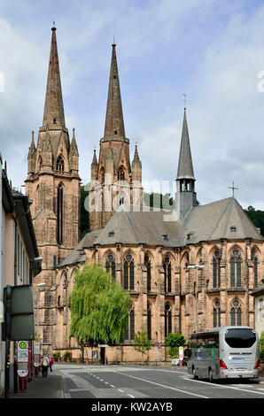 Marburg, gotische Kirche St. Elisabeth, gotische Kirche Heilige Elisabeth Stockfoto