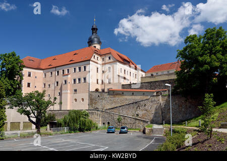 Osterzgebirge, Dippoldiswalde, Renaissance Schloss, Renaissanceschloss Stockfoto
