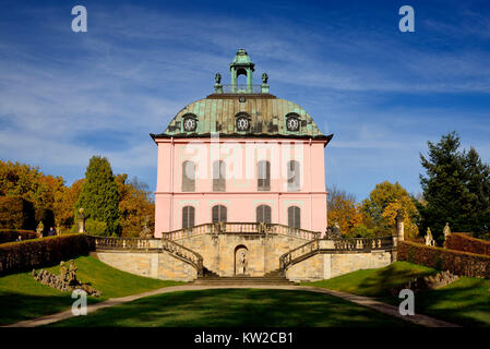 Schloss Moritz, Moritzburger Fasan kleine Schlösser, Moritzburg, Moritzburger Fasanenschlösschen Stockfoto