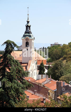 Kirche Maria in Trsat, Rijeka, Kroatien Stockfoto