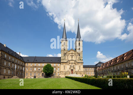 ehemalige Benediktiner Kloster St. Michael, Bamberg, Ehemaliges Benediktinerkloster St. Michael Stockfoto